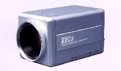 41万画素220倍ズーム 高感度カラーカメラ